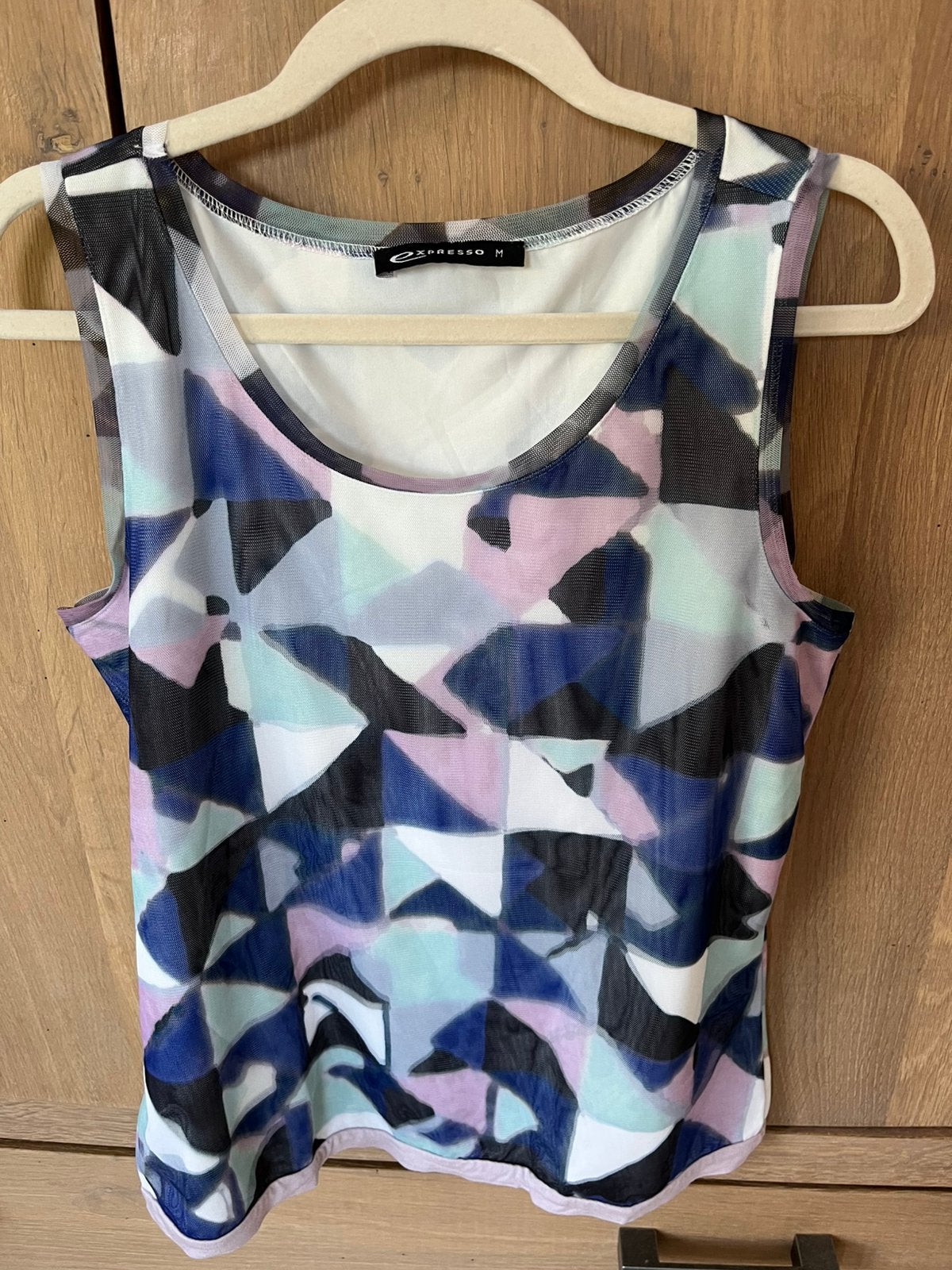 Expresso blouse, Ophalen of Verzenden, Zo goed als nieuw, Maat 38/40 (M), Korte mouw