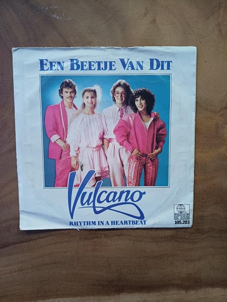 Vulcano - Een Beetje Van Dit - Single - Vinyl, Cd's en Dvd's, Ophalen of Verzenden, Gebruikt, Nederlandstalig