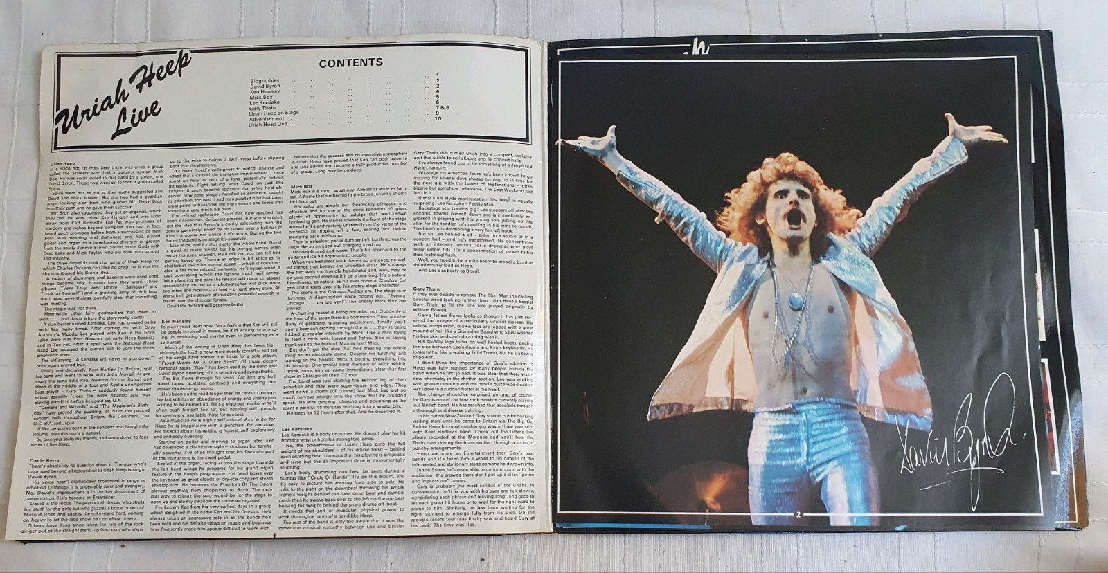 2LP Uriah Heep - Uriah Heep live - 86 796 XDT - 1973, Gebruikt, Classic Rock, 12 inch, Dubbel-LP