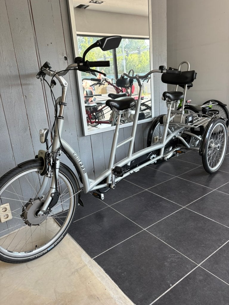 twinny 3 plus driewieltandem van raam dubbel batterij, Ophalen, Zo goed als nieuw, Twinny 3 plus van raam
