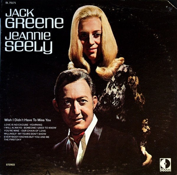LP - Jack Greene, Jeannie Seely, Cd's en Dvd's, Vinyl | Country en Western, LP, Ophalen of Verzenden, Zo goed als nieuw, 12 inch