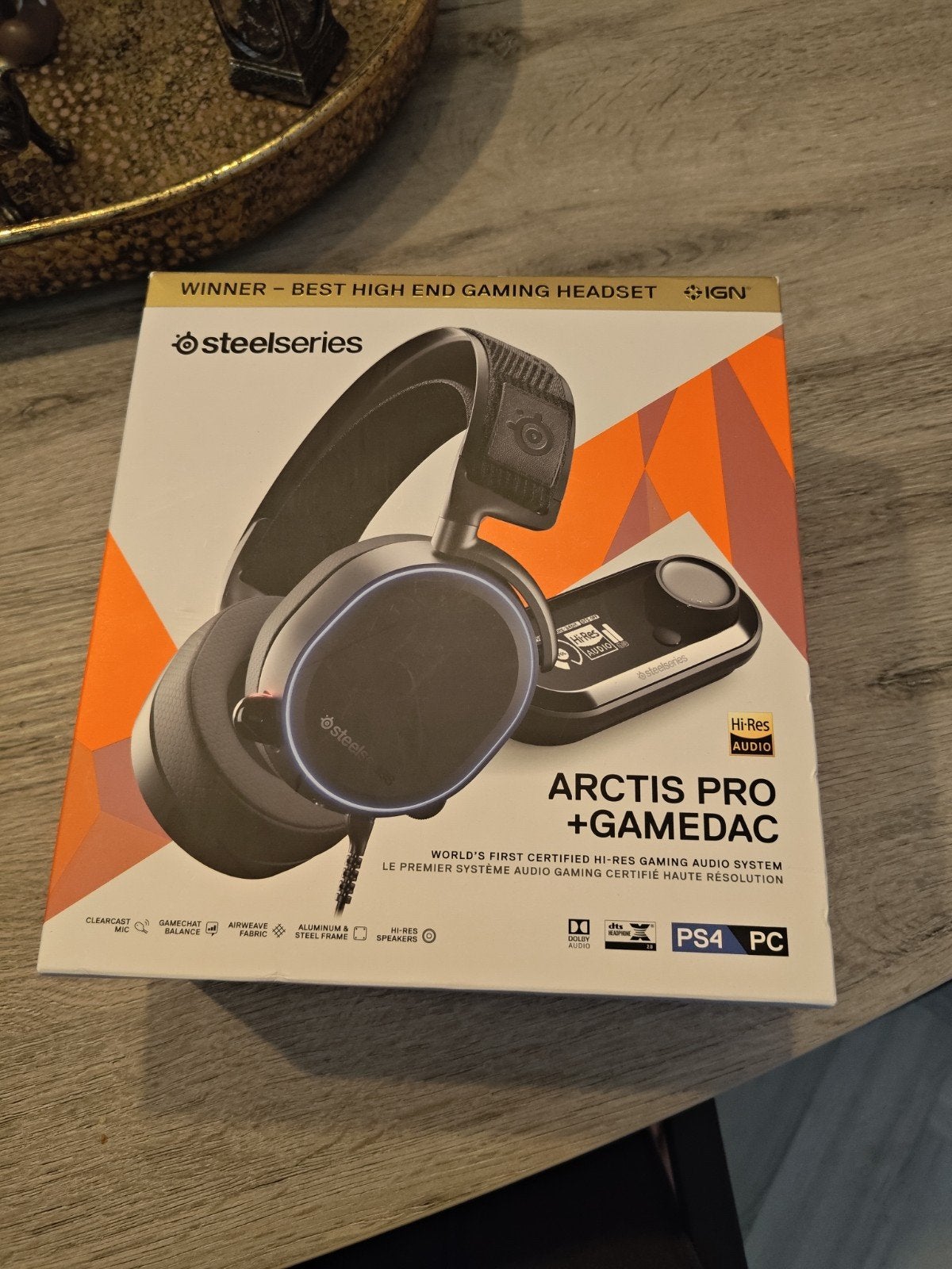 Steelseries Arctis Pro+GameDAC headset, Ophalen, Zo goed als nieuw