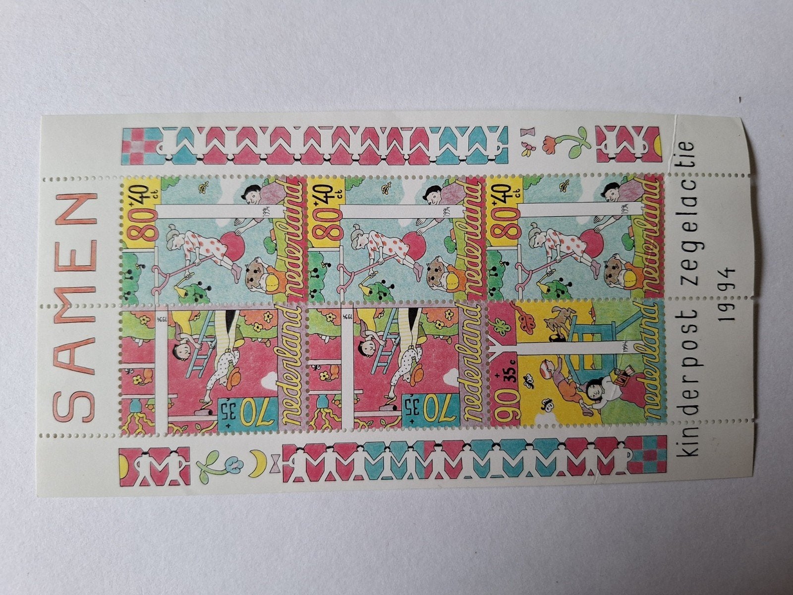 Kinderpostzegels 1994, Ophalen of Verzenden
