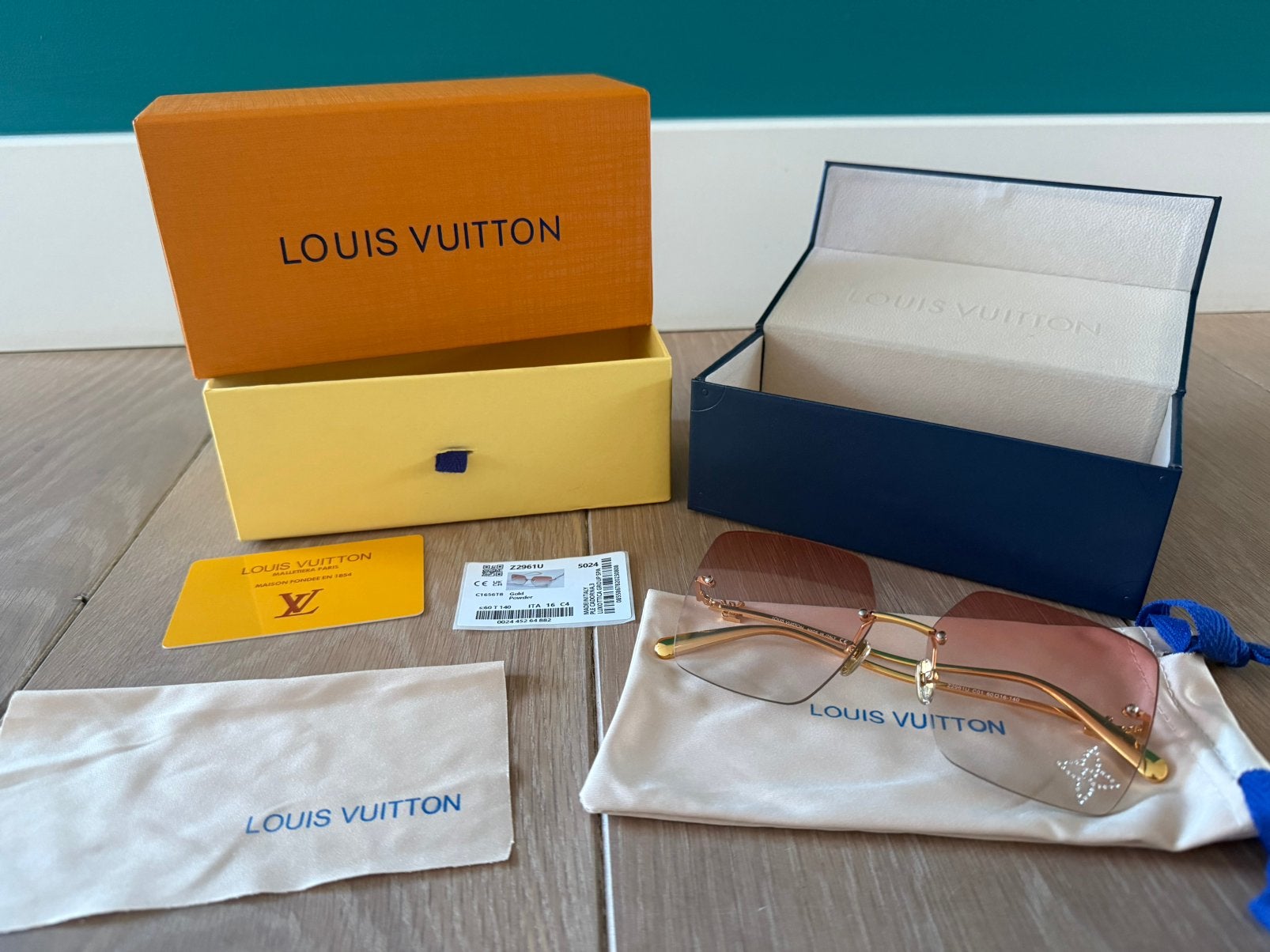Louis Vuitton zonnebril dames - Z2961U glam square, Overige merken, Zonnebril, Overige kleuren, Verzenden