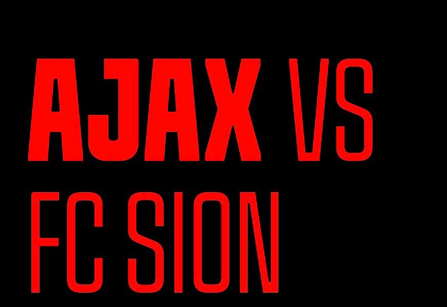 Ajax - Sion verschillende tickets beschikbaar!, Losse kaart, Drie personen of meer, Augustus, Europa of Champions League