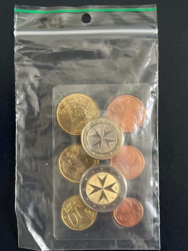 Malta Euro Munt Set 2008 - Compleet Setje, Ophalen of Verzenden, Malta, Overige waardes, Setje