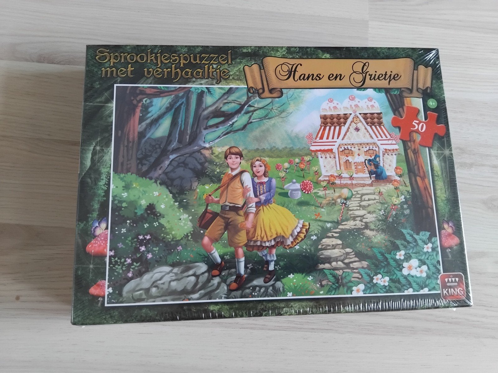 2 sprookjespuzzels  à 50 stukjes. Nieuw, Ophalen, 10 tot 50 stukjes, Nieuw