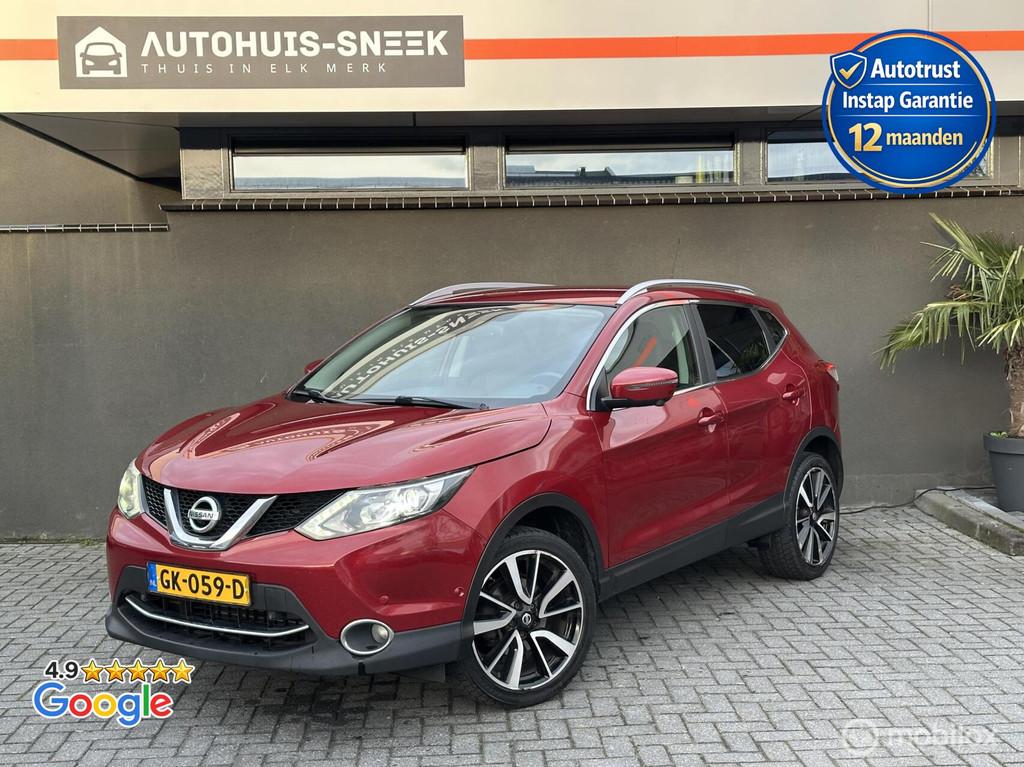 Nissan Qashqai 1.6 dCi Tekna | Leer | 360° Camera | Keyless, Voorwielaandrijving, 4 cilinders, 23 km/l, Bedrijf