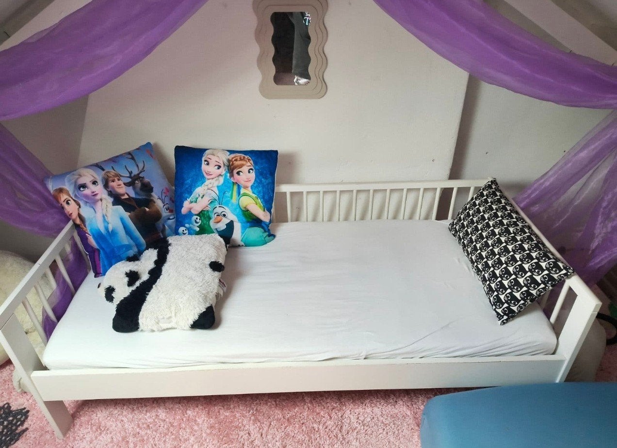 Kinderbed 150x 70 cm met matras en extra's!, Ophalen, 140 tot 160 cm, 70 tot 85 cm, Matras