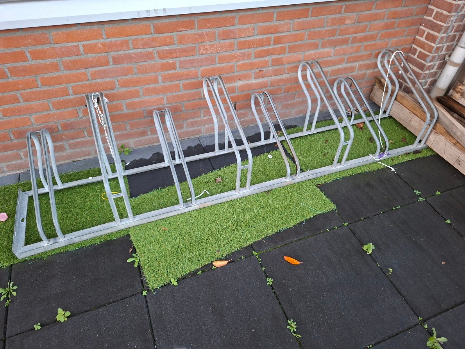 fietsen rek, Ophalen, Gebruikt