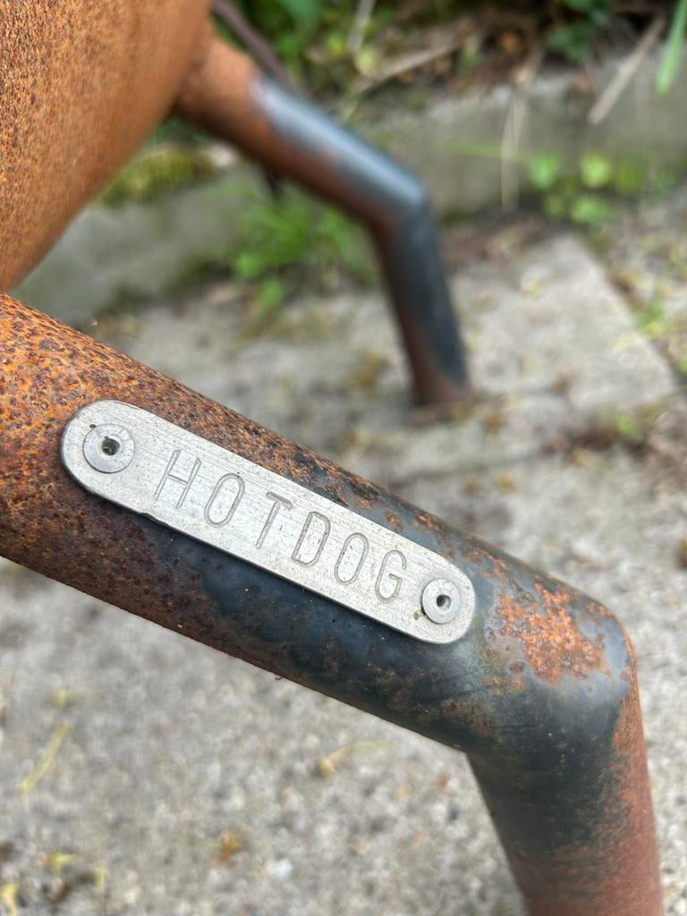 Hotdog Vuurton - Robuuste Tuinhaard, Tuin en Terras, Tuinhaarden, Ophalen, Gebruikt