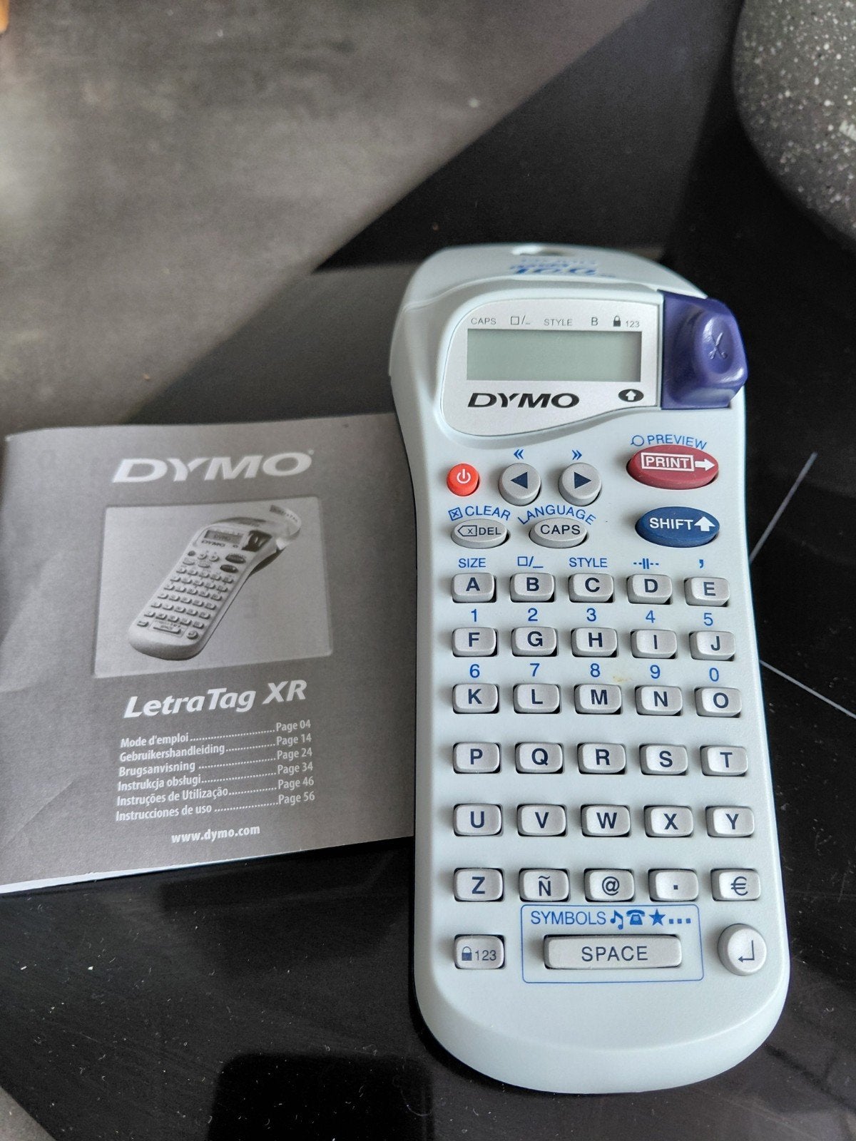 Dymo LetraTag XR Labelprinter - Zo goed als nieuw, Qwerty, Dymo, Ophalen of Verzenden, Zo goed als nieuw