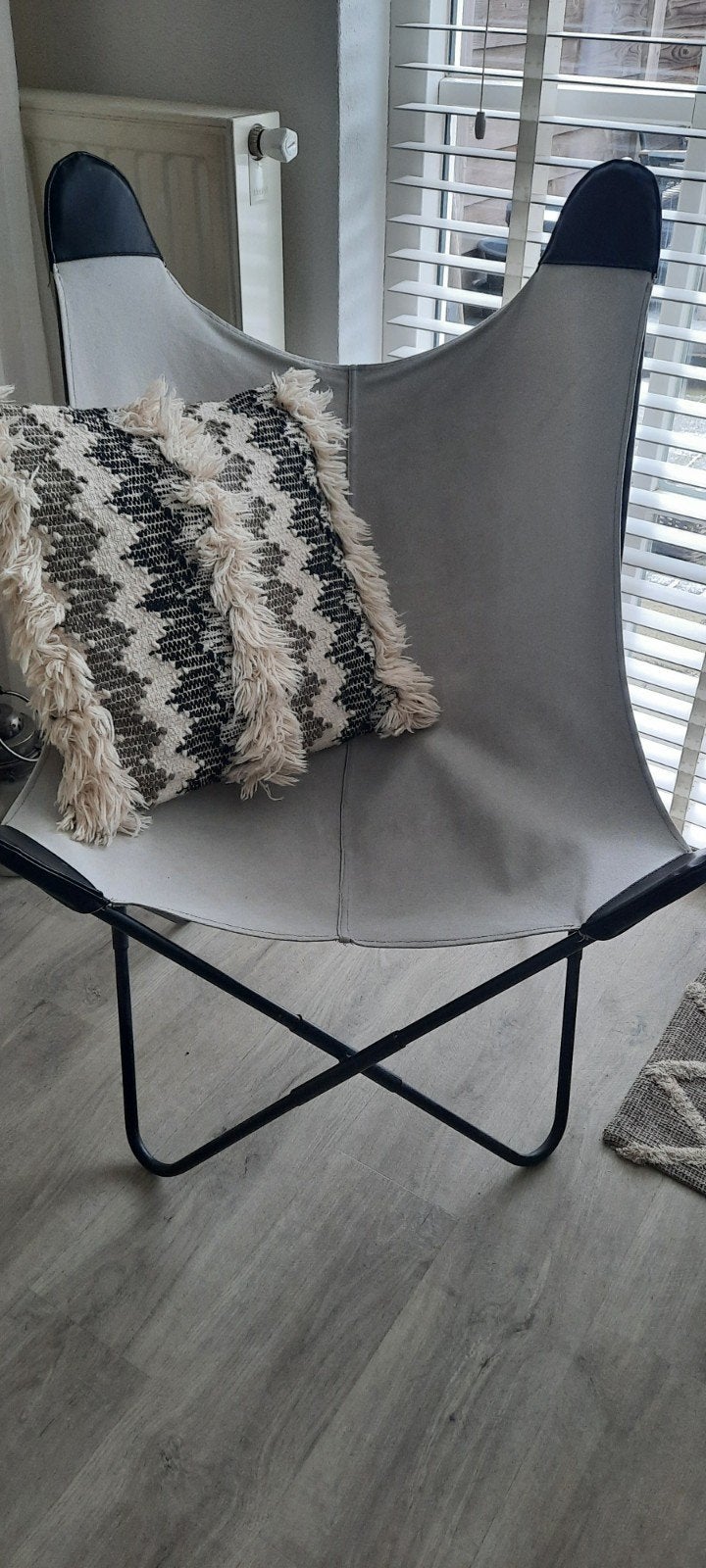 Vlinderstoel, Ophalen, Stof, Minder dan 50 cm