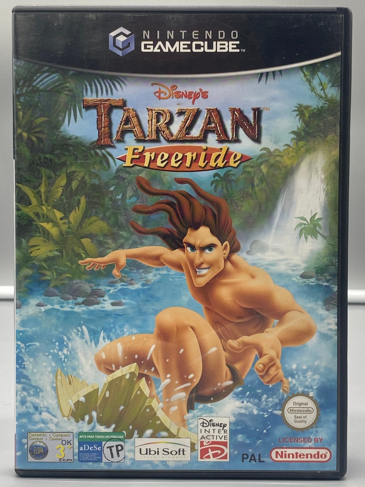 Disney’s Tarzan: Freeride – Nintendo GameCube, Spelcomputers en Games, Avontuur en Actie, Www.ubisoft.com, 1 speler, Ubisoft, Disney Interactive, Nintendo