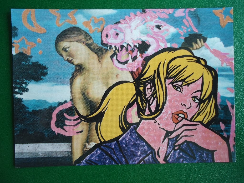 (1683) Erotisch getinte kaart, Verzenden, 1980 tot heden, Ongelopen, Overige thema's