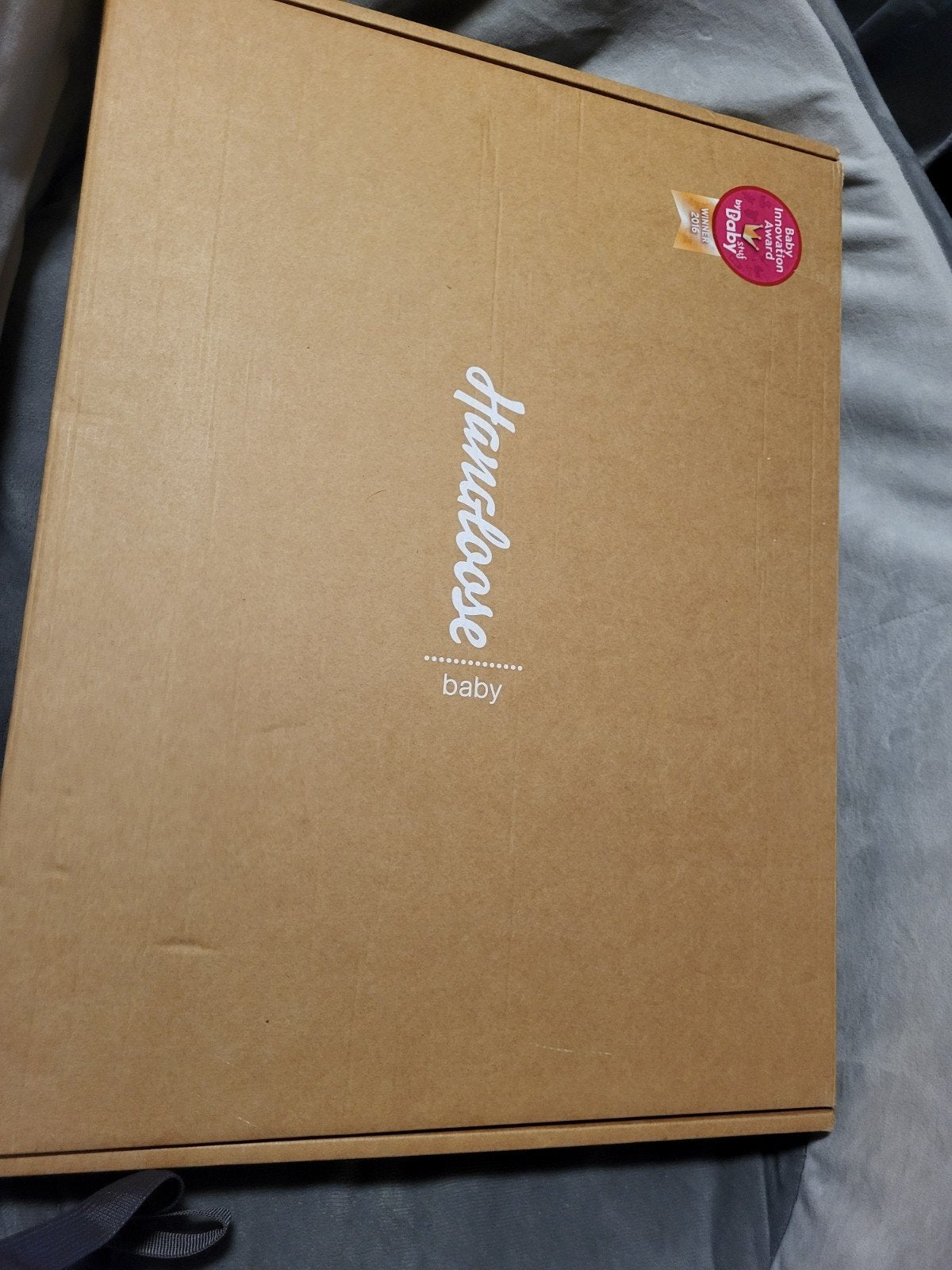 Hangloose hangmat voor babybox - Grijs, Ophalen of Verzenden, Zo goed als nieuw, Draagzak, Overige merken