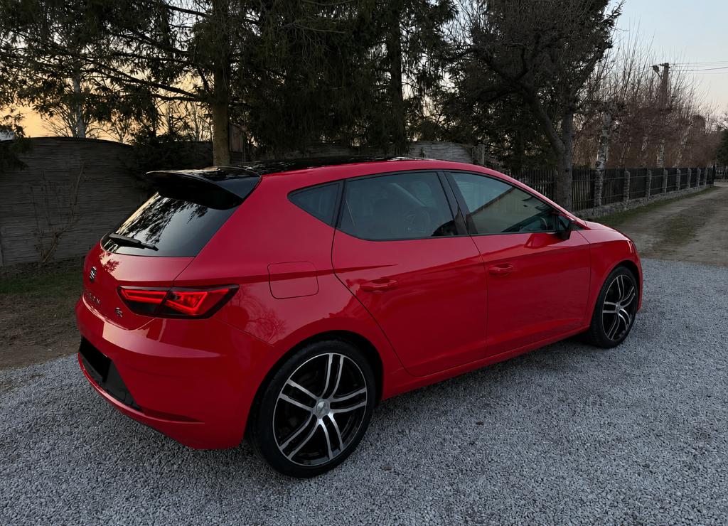 Seat Leon FR 1.4 TSI 150PK  2018 Rood 75000KM NAP, Auto's, Seat, Voorwielaandrijving, 1141 kg, 4 cilinders, 150 pk