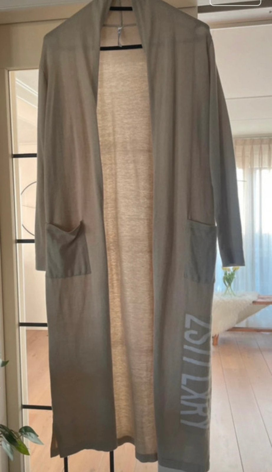 Superleuk lang vest van Zoso, Ophalen of Verzenden, Zo goed als nieuw, Maat 36 (S), Beige