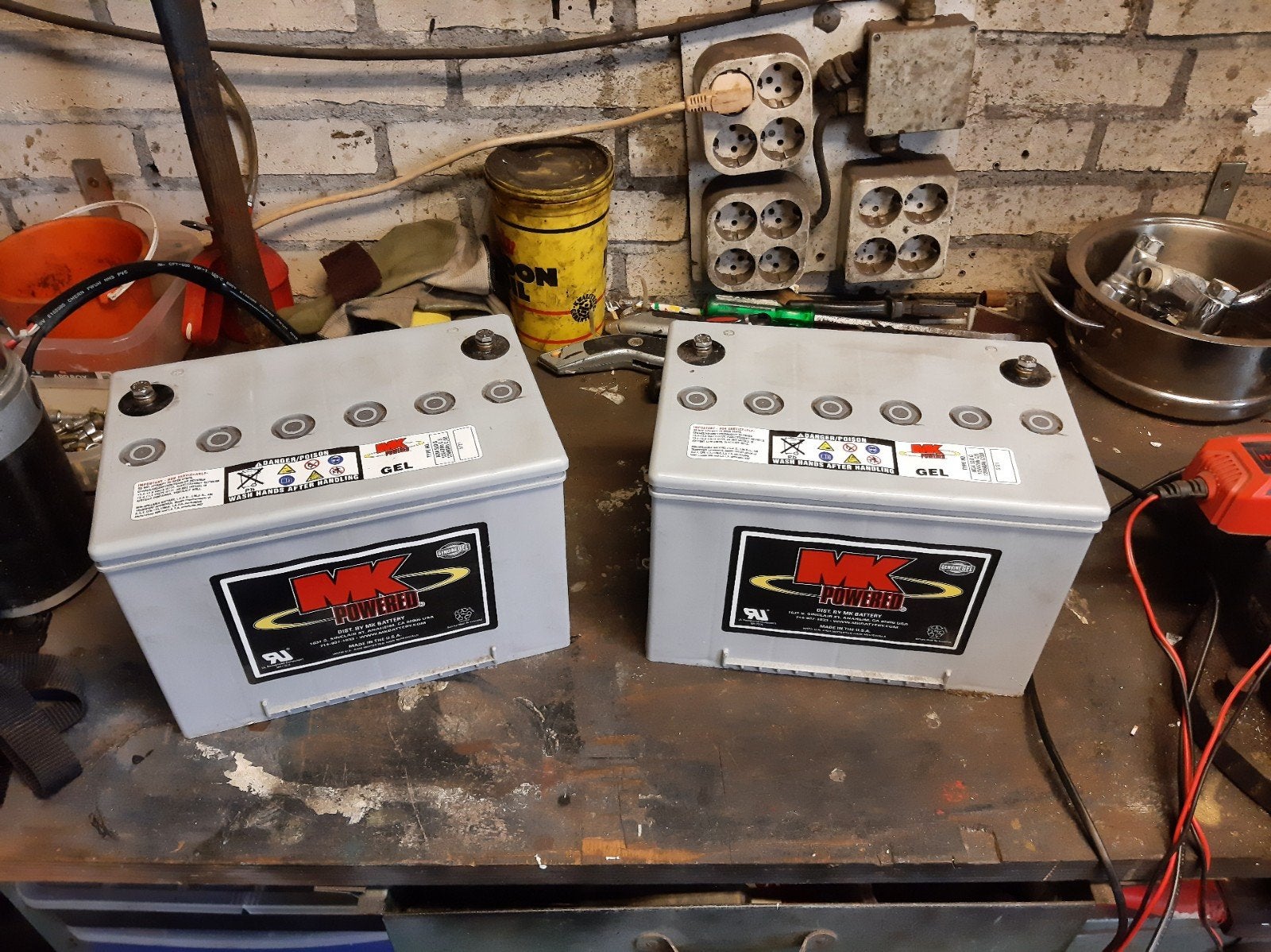 2 MK Gel accu's 12V 100Ah. Scootmobiel boot auto rz, Auto-onderdelen, Accu's en Toebehoren, Ophalen of Verzenden, Nieuw