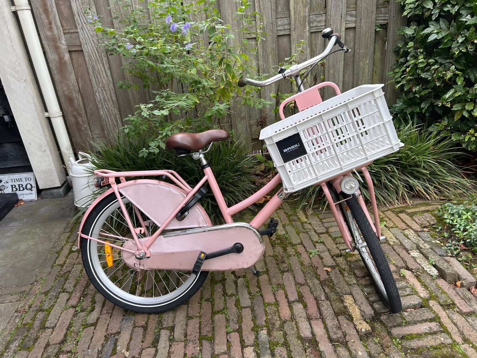 Popal meisjesfiets 22 inch - Gebruikt, Fietsen en Brommers, Ophalen, Gebruikt, 22 inch