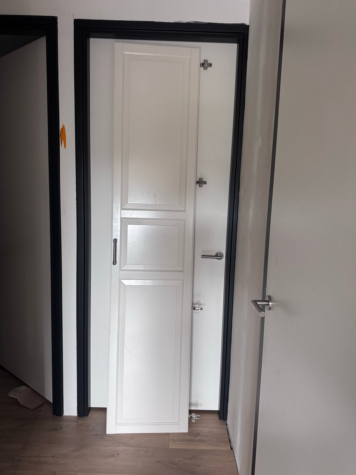 Witte PAX deur ikea met panelen TYSSEDAL, Huis en Inrichting, Kasten | Kledingkasten, Ophalen, Gebruikt, 200 cm of meer, 50 tot 100 cm