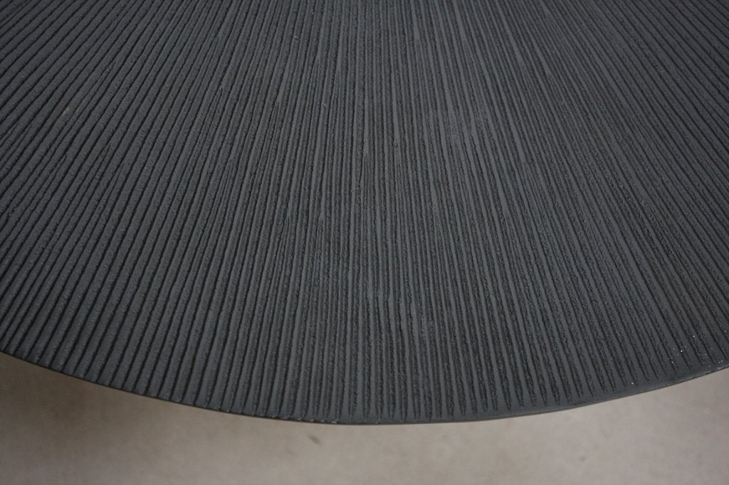 Zwarte ronde salontafel metaal aluminium Kae collectie SALE!, Ophalen, 50 tot 100 cm, Rond, Nieuw