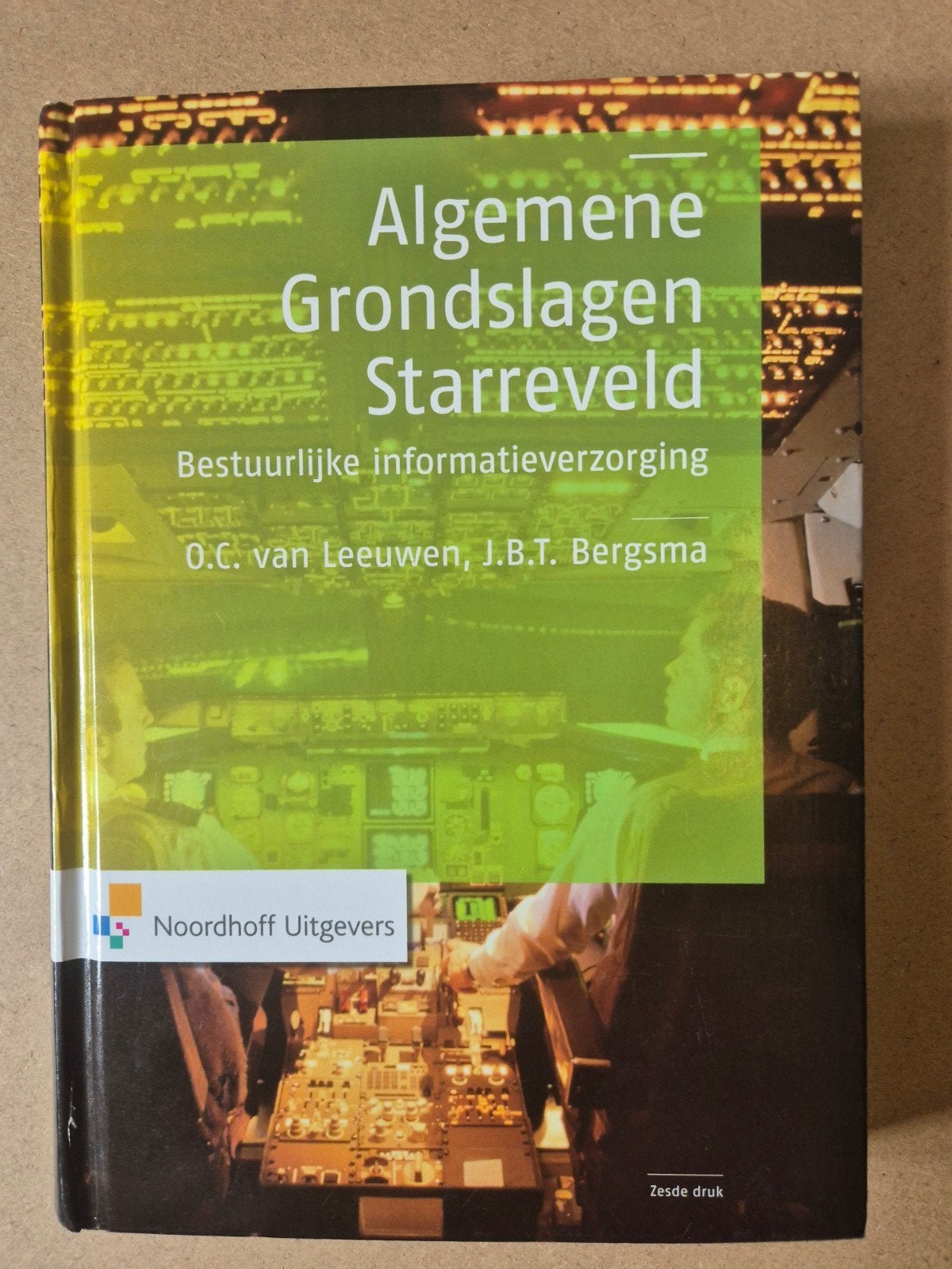 Algemene Grondslagen Starreveld, Boeken, Zo goed als nieuw, Gamma, O.C. van Leeuwen, J.B.T. Bergsma, HBO