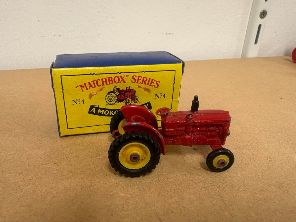 Repro Matchbox Series N4 Tractor, Overige merken, Gebruikt, 1:50 of kleiner, Overige typen