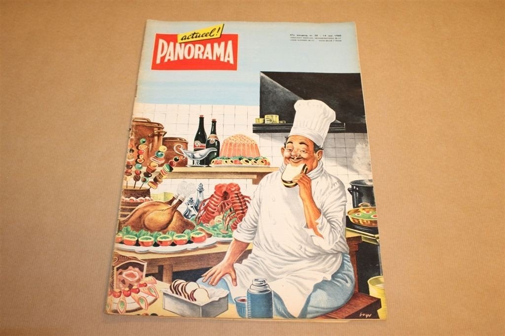 Vintage magazine - Panorama Nr. 20 -1960, Verzamelen, Ophalen of Verzenden, 1960 tot 1980, Knipsel(s)