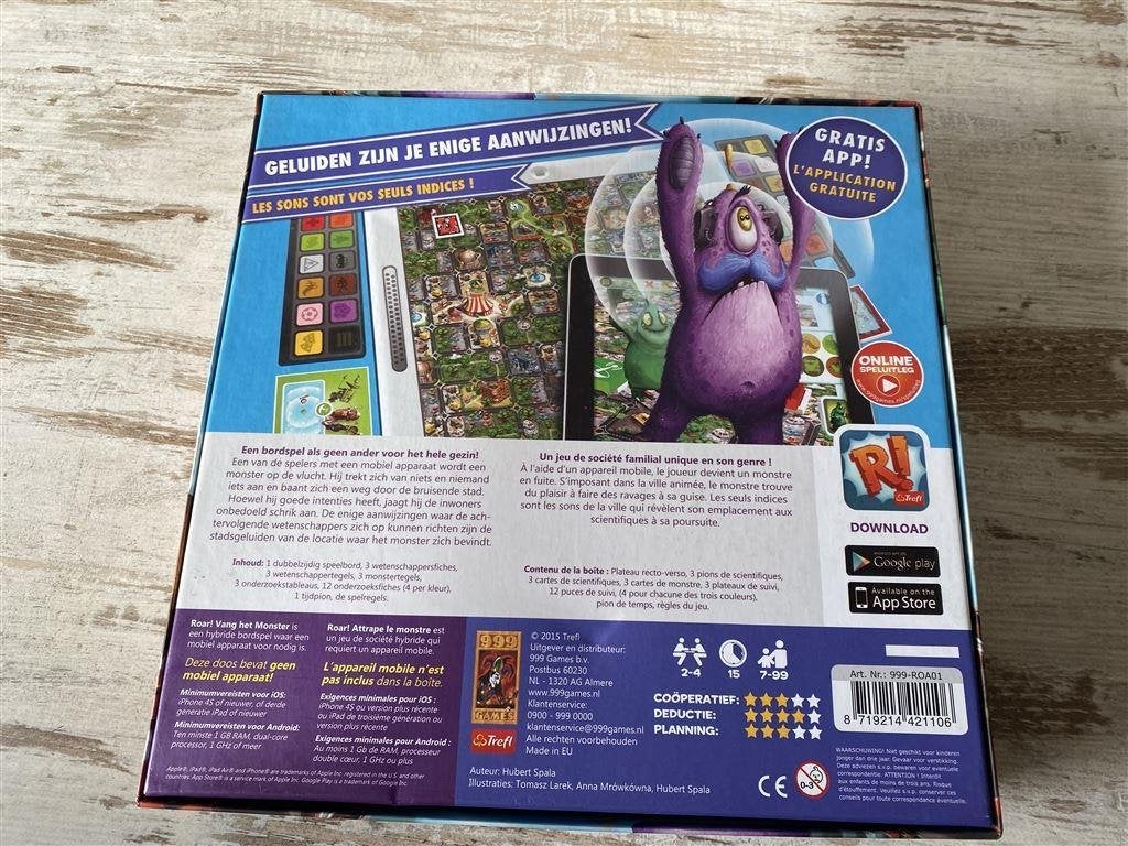 Roar! van het monster 999 games [s58], Verzenden, Zo goed als nieuw