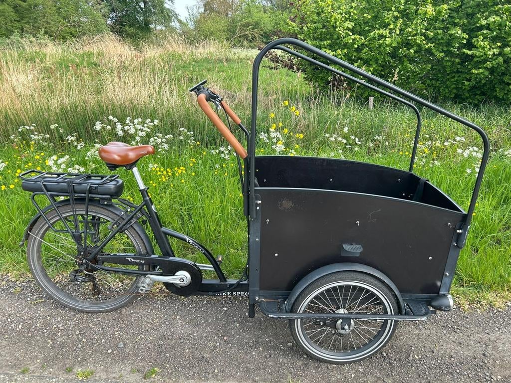 Bakfiets vogue troy, Fietsen en Brommers, Elektrische fietsen, Gebruikt, Overige merken, Ophalen of Verzenden
