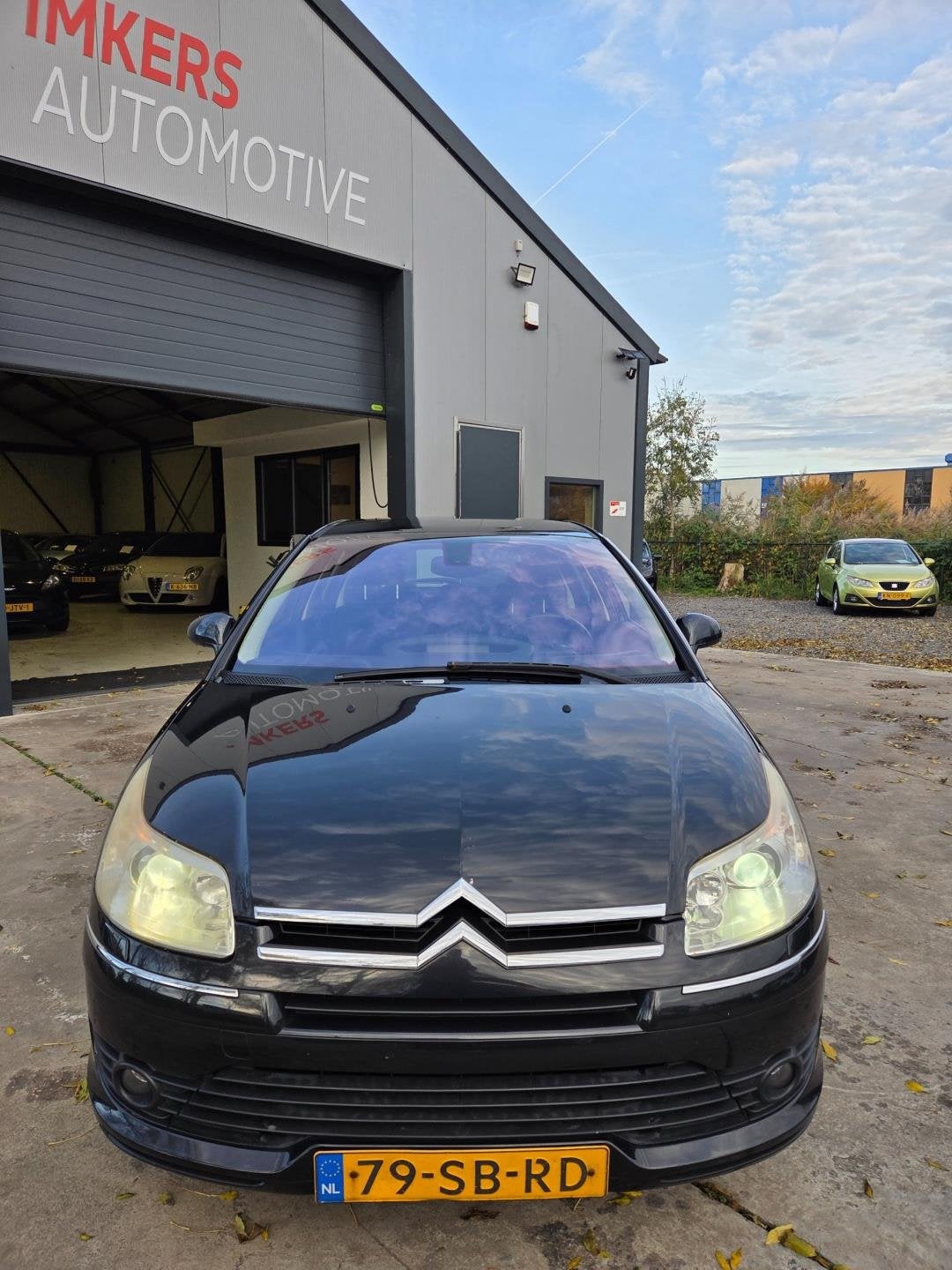 Citroen C4 1.6-16V Exclusive LPG XENON, Voorwielaandrijving, Stof, Gebruikt, Zwart