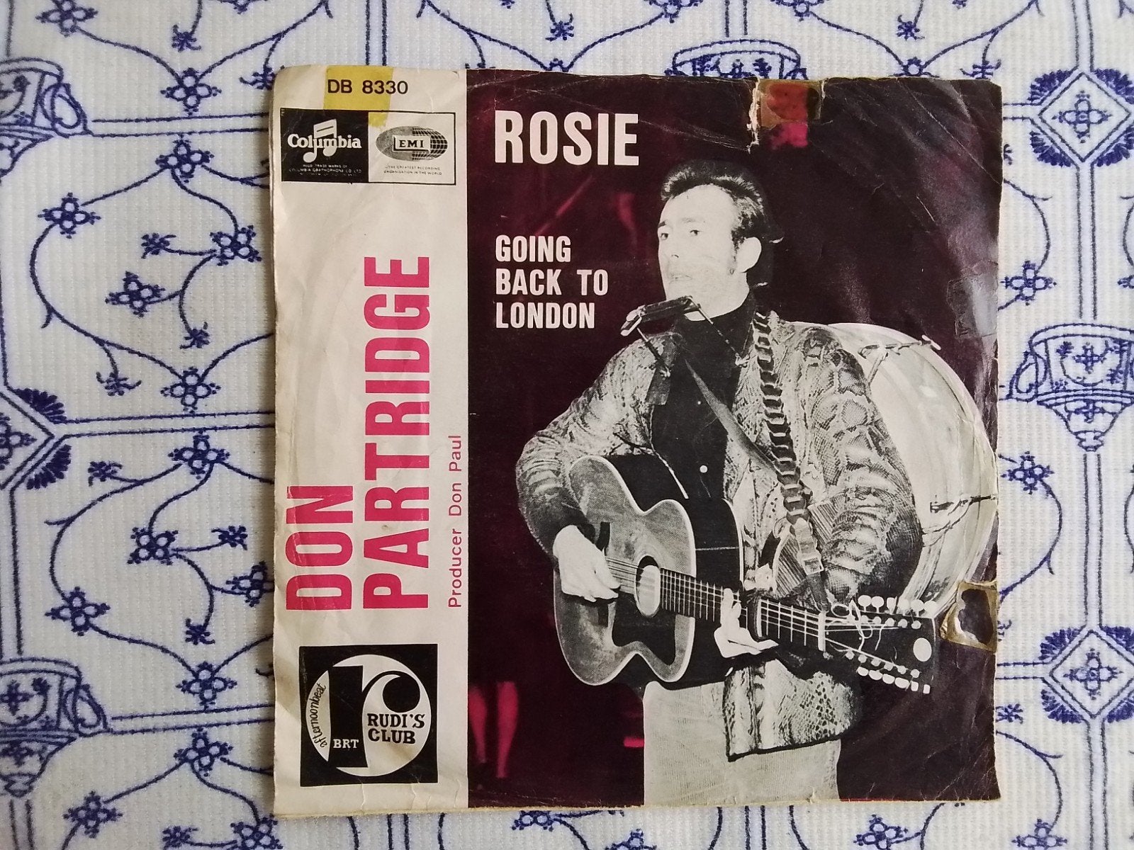 Don partridge           Rosie, Ophalen of Verzenden, Zo goed als nieuw, 7 inch, Pop