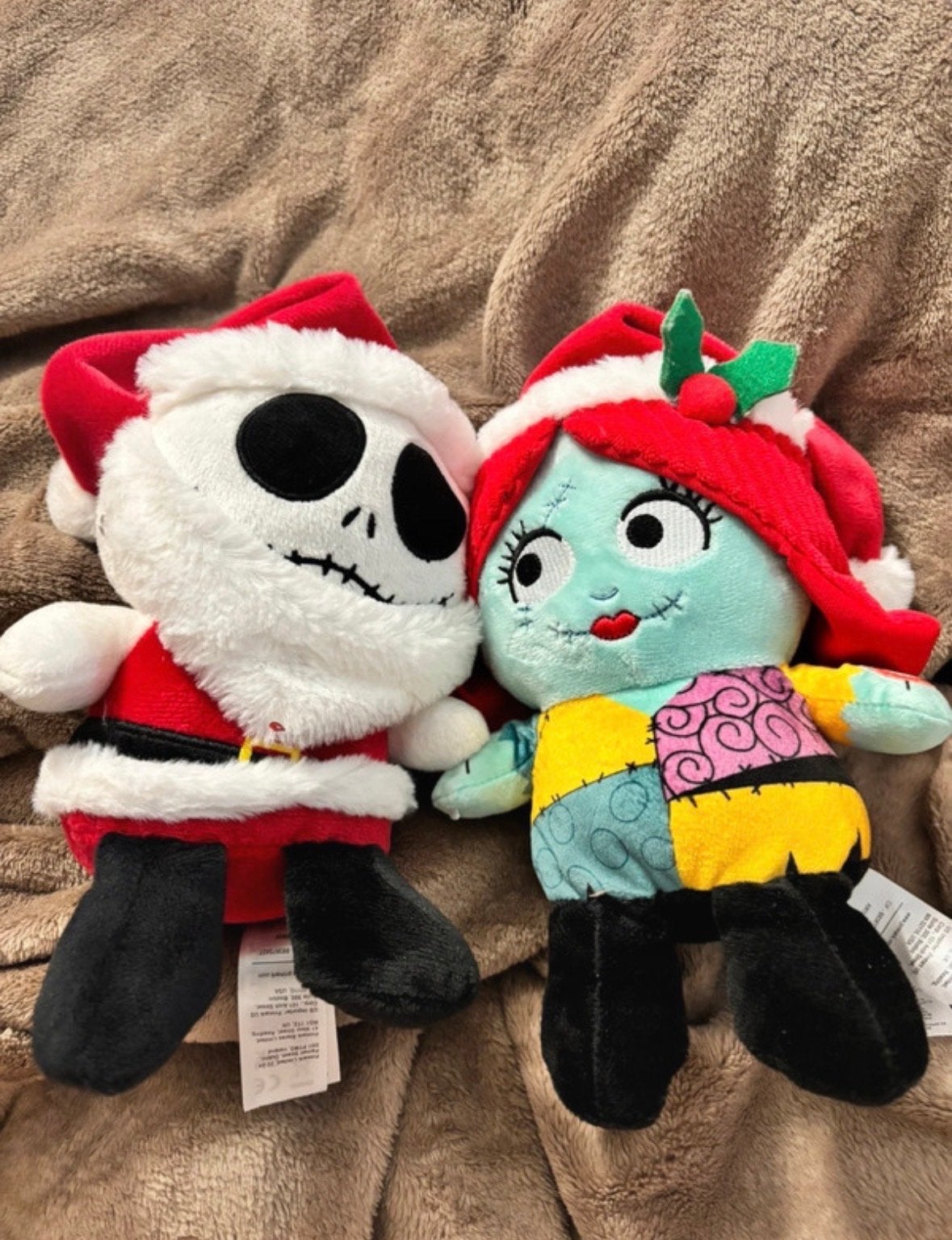 The Nightmare Before Christmas knuffels - Jack & Sally, Disney, Overige typen, Ophalen of Verzenden, Meerkleurig