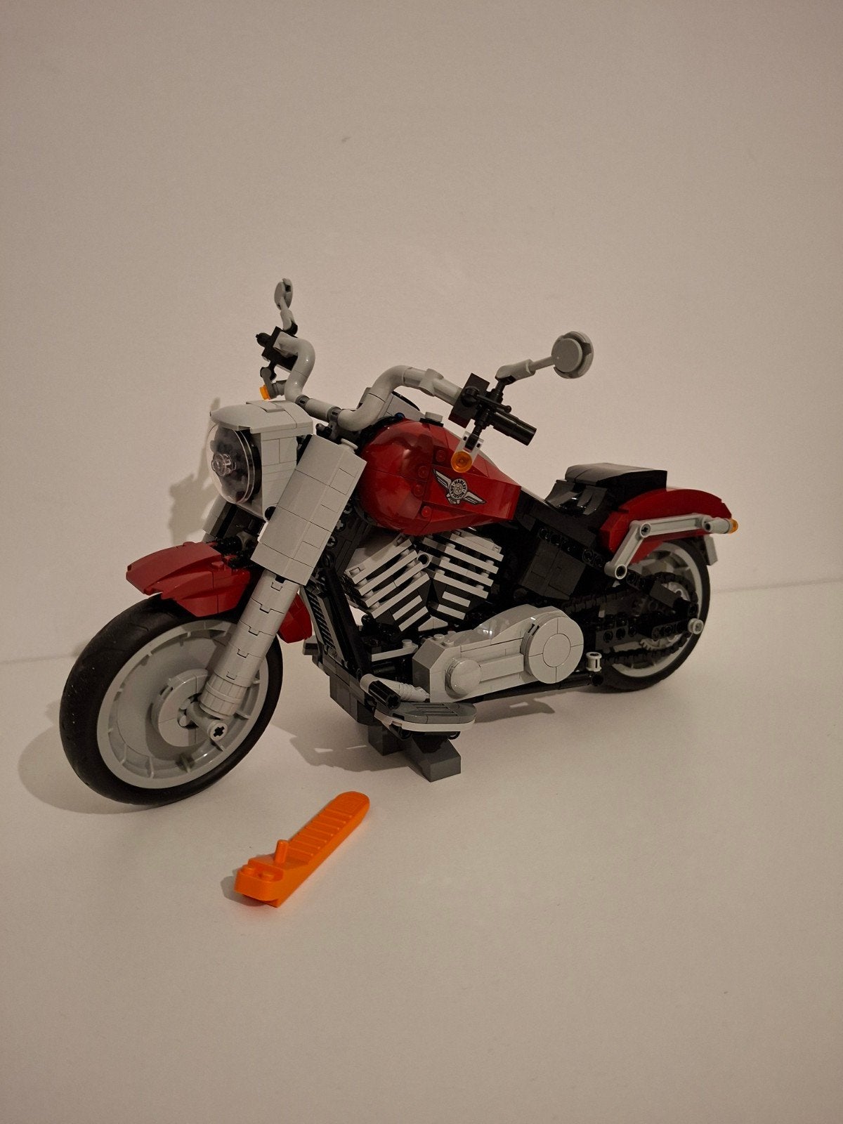 Lego creator 10269 Harley-Davidson Fat Boy compleet, Compleet, Lego, Ophalen of Verzenden, Zo goed als nieuw