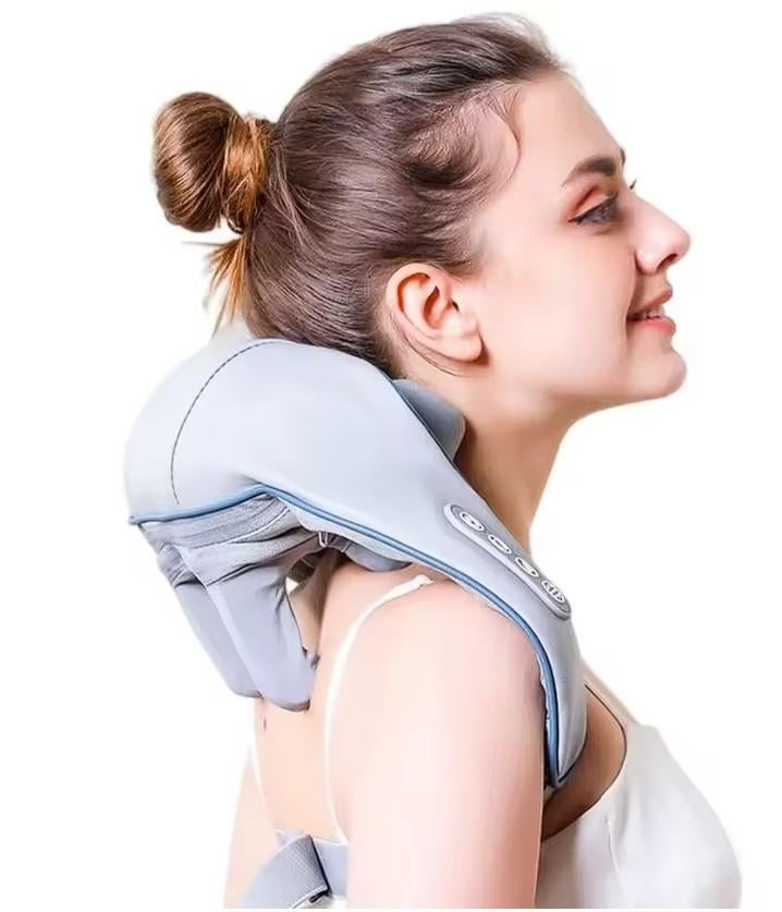 Massageapparaat voor de nek en schouders massage en warmte, Ophalen of Verzenden, Zo goed als nieuw, Apparaat