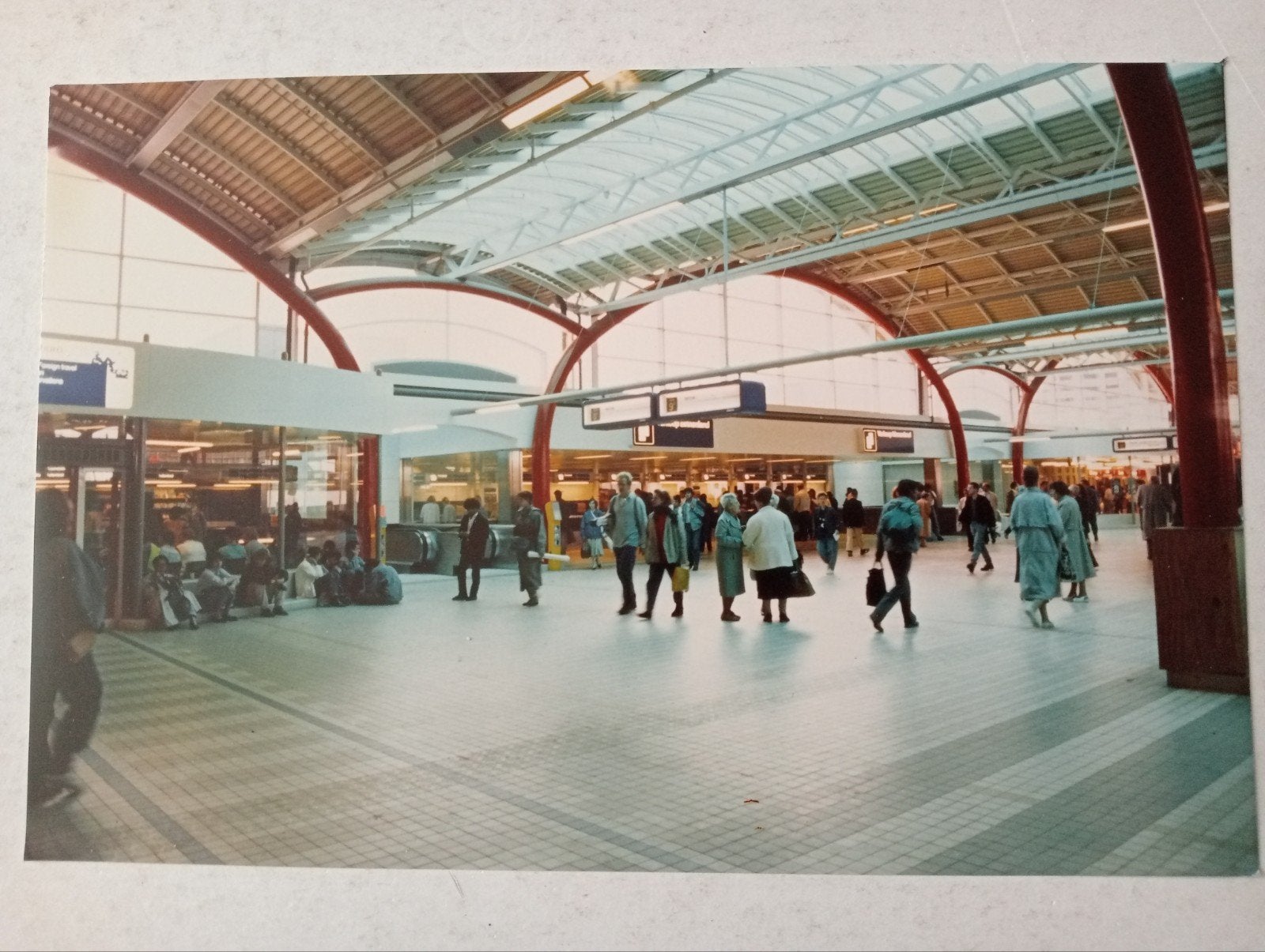 Foto Station Utrecht, Ophalen of Verzenden, Voor 1940, Zo goed als nieuw, Overige onderwerpen