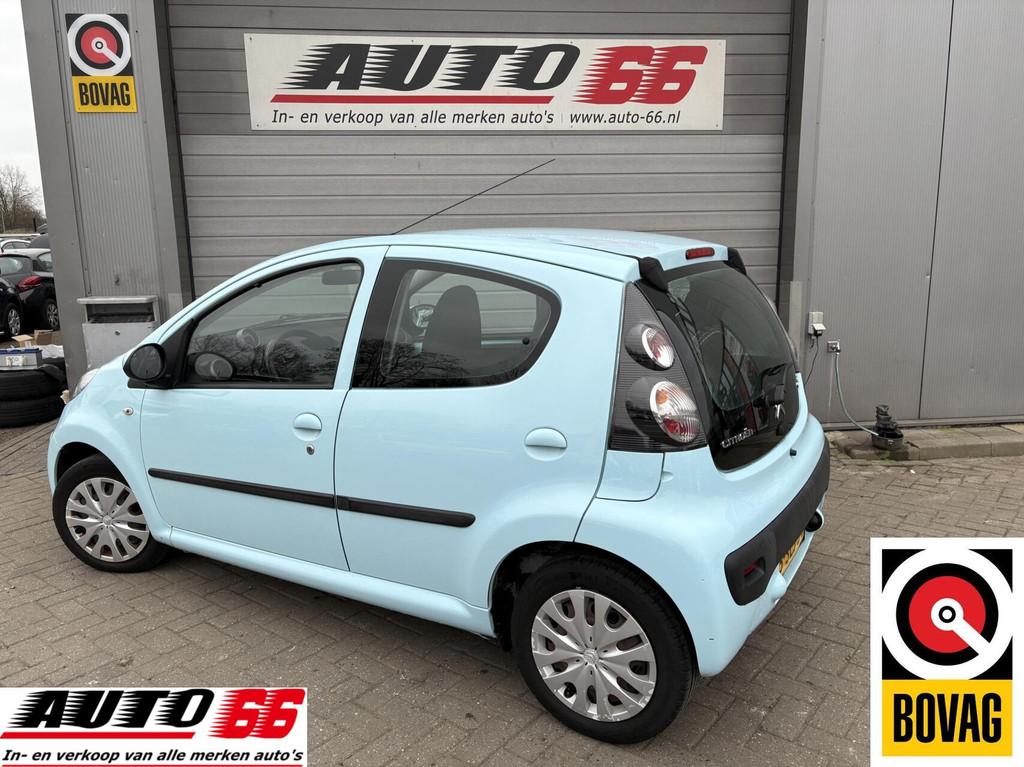 Citroen C1 1.0 Collection AIRCO, APK 12-2026, Auto's, Euro 5, Stof, Gebruikt, Zwart