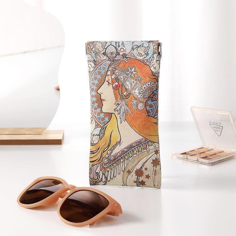 Alphonse Mucha ZODIAC jugendstil Kunst Brillen tas Etui, Verzenden, Nieuw, Ray-Ban