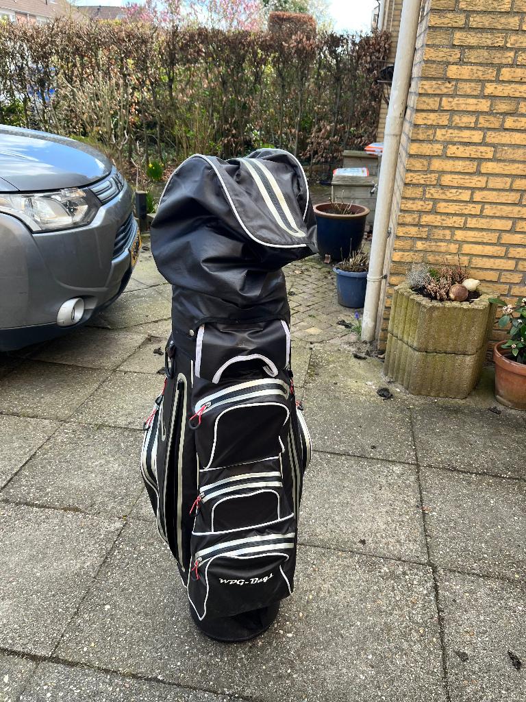 Golftas compleet met damesset golfclubs, Sport en Fitness, Golf, Gebruikt, Tas, Overige merken, Ophalen