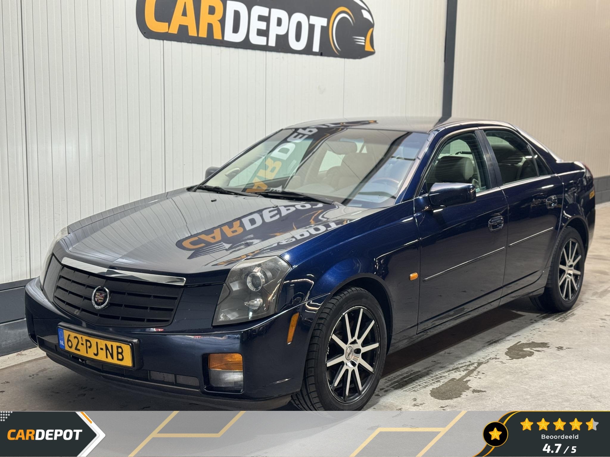 Cadillac CTS 3.2 V6 Leuke Stoere wagen, Auto's, Cadillac, Automaat, Gebruikt, Blauw, Sedan