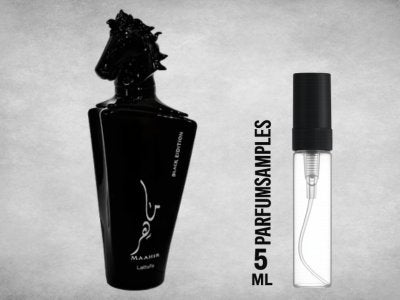 Lattafa Maahir Black Edition 5ml sample, Verzenden, Nieuw