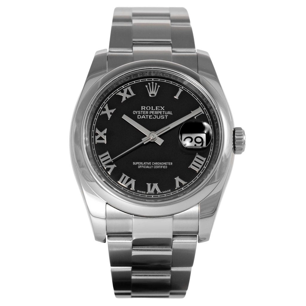 Rolex Datejust 36 Black Dial 116200