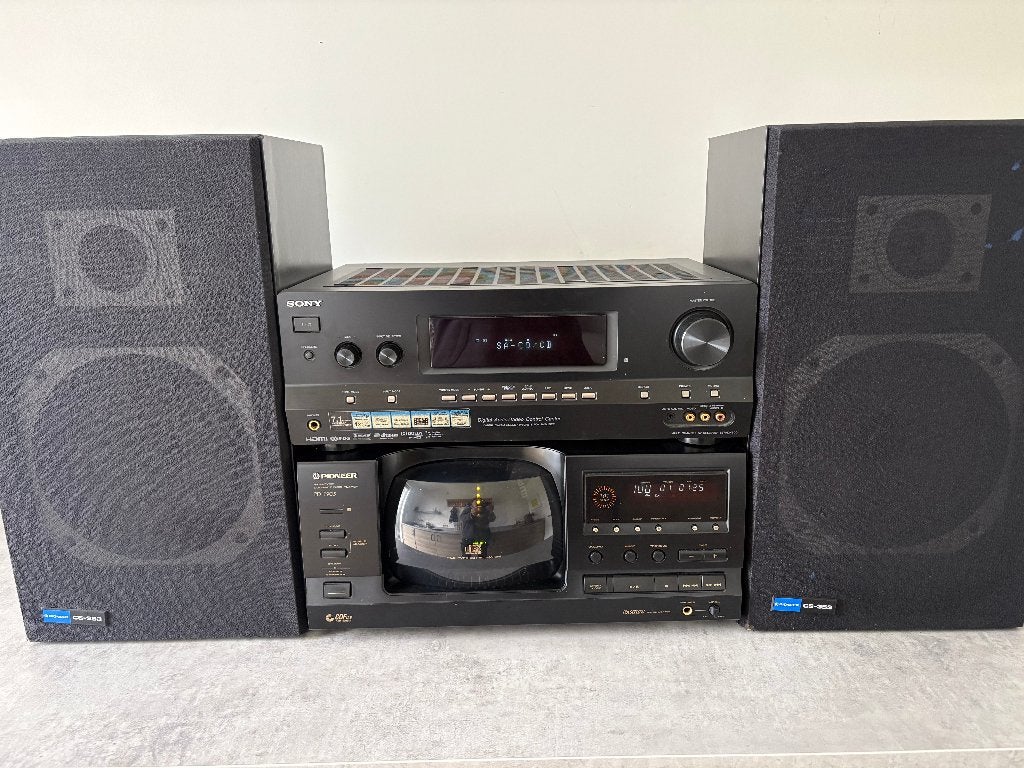Pioneer PD-F905 CD Wisselaar 100., Audio, Tv en Foto, Cd-spelers, Ophalen, Gebruikt, Pioneer, Met radio