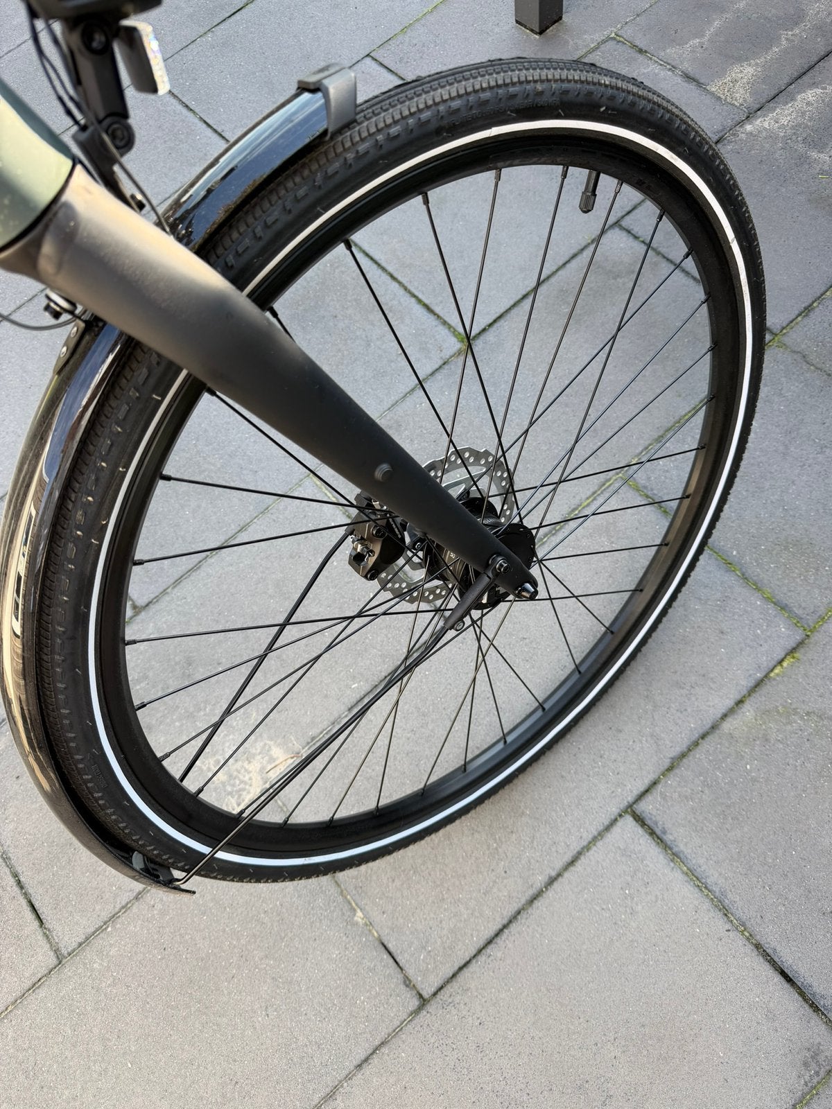 Foto 11 van stadsfiets FX Sport AL Equipped Midstep licht groen. Mt M.