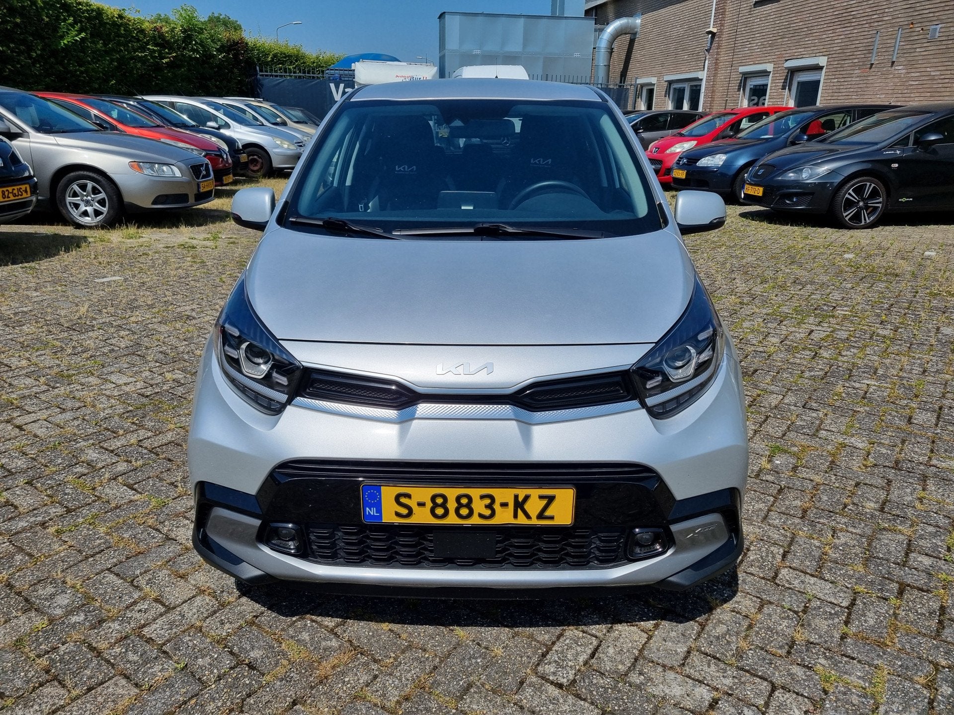 Kia Picanto 1.0 T-GDi X-Line 5p ✅100PK ✅7 JAAR GARANTIE, Voorwielaandrijving, 101 pk, Gebruikt, Automatische klimaatregeling