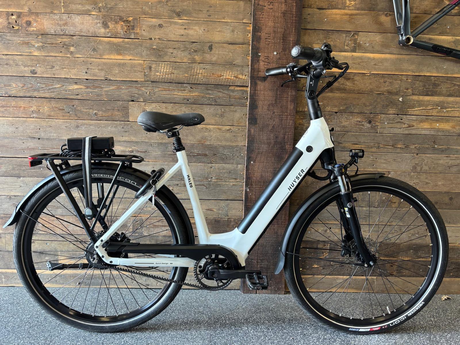 Huyser Maleo 28 inch damesfiets 53 cm 603wh enviolo naaf, 53 tot 56 cm, Versnellingen, Zo goed als nieuw, Schijfrem