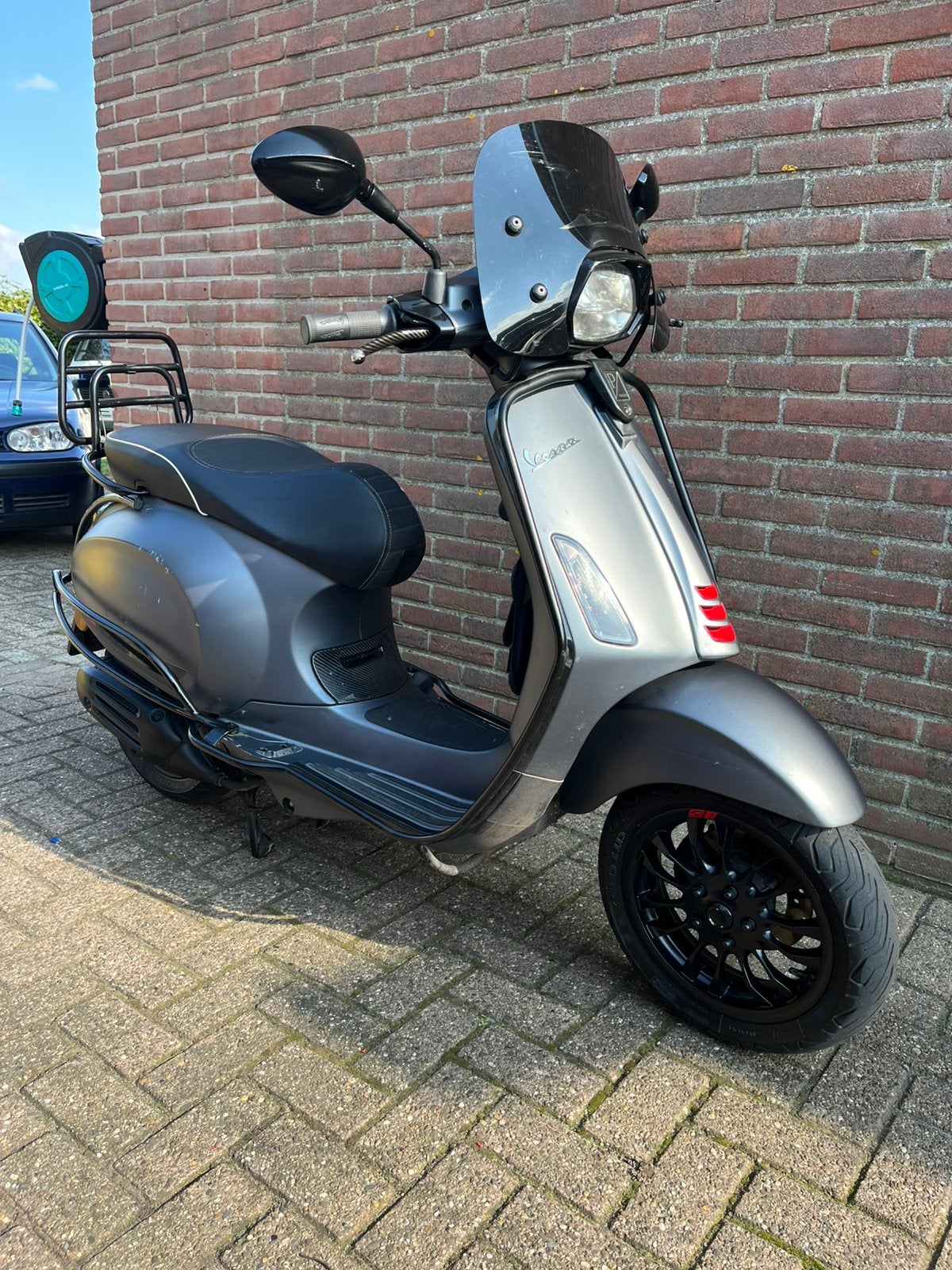 Vespa sprint 2018 full led injectie Iget, Fietsen en Brommers, Ophalen, Gebruikt, Vespa S, Benzine
