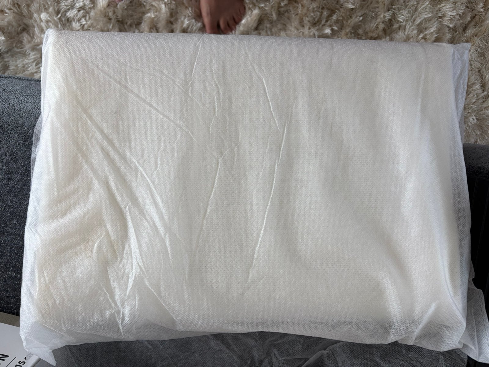 WELLPUR STRYN Memory Foam Kussen - Nieuw in verpakking, Ophalen, Eenpersoons, Wit, Nieuw