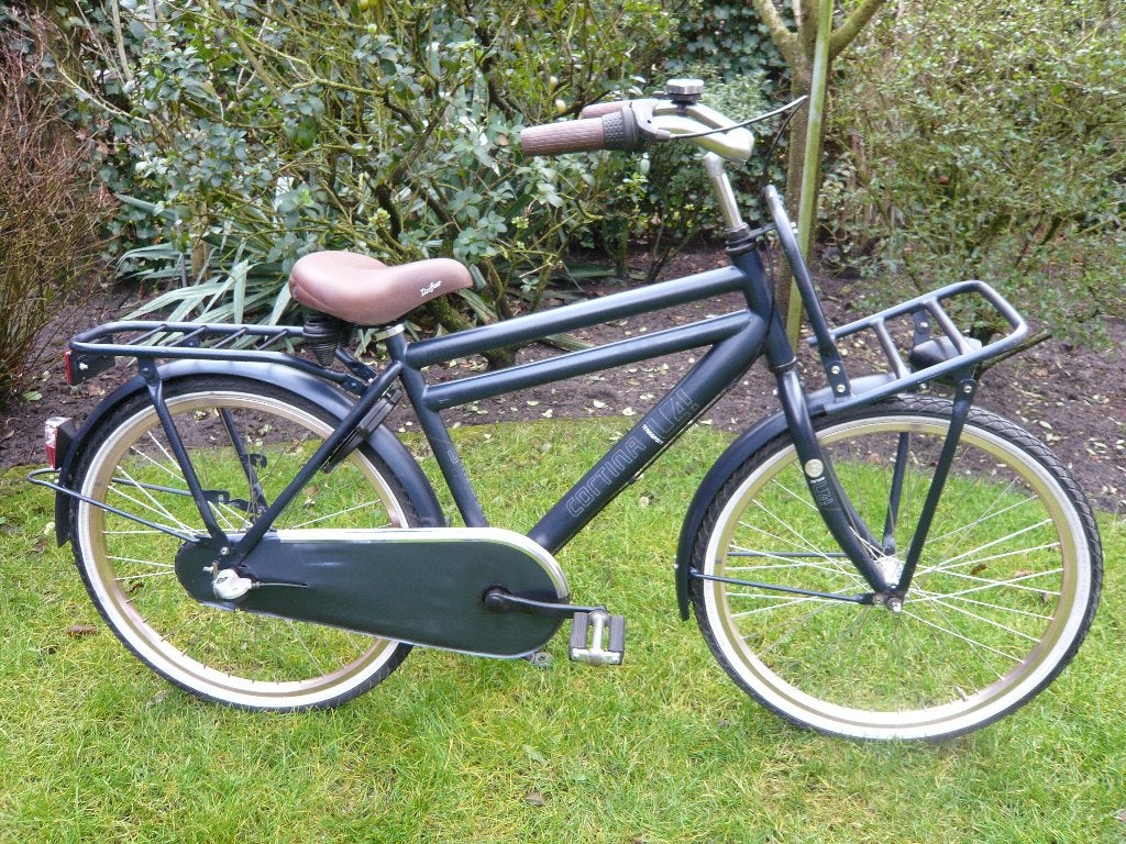 mooie 24inch Cortina U4 transport denim, Ophalen, Terugtraprem, 24 inch, Versnellingen